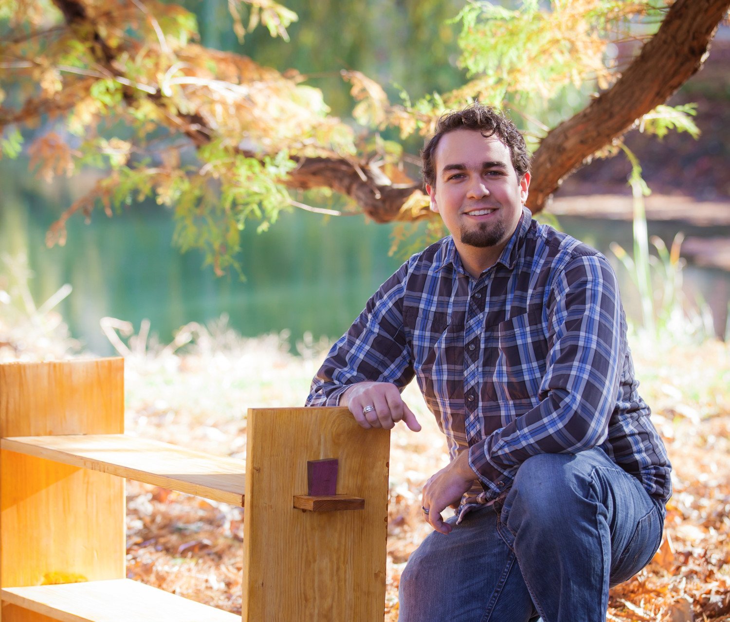 Dan Zehner enjoys woodworking and building custom furniture.